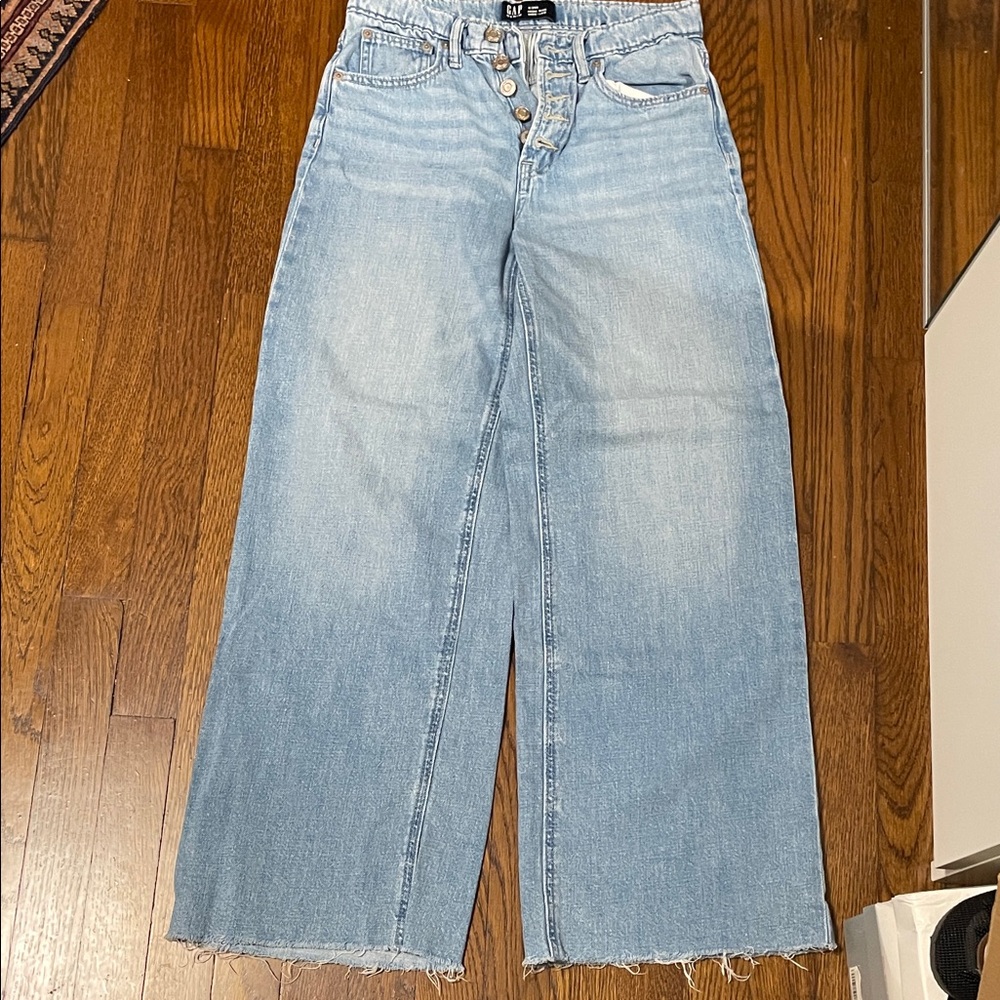 Gap wide-leg jeans
